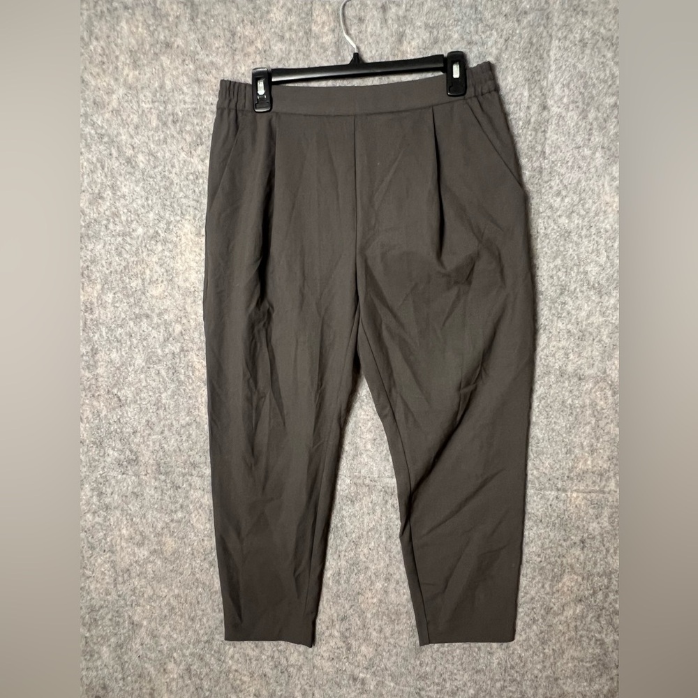 AllSaints Woman Size 6 Elgant Professional Green Tri Trousers Pants - Picture 2 of 8